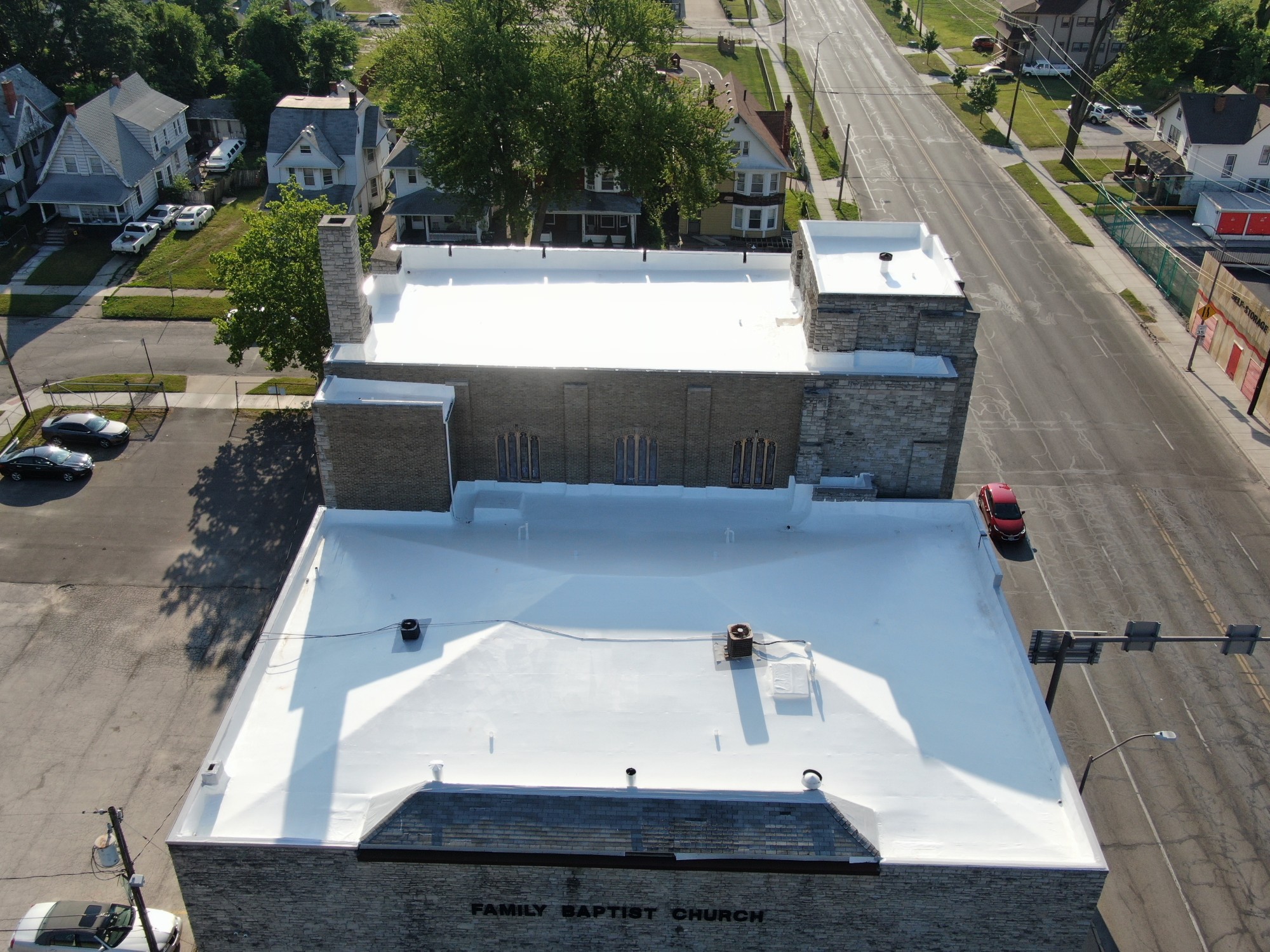 duro-last, technique roofing, school